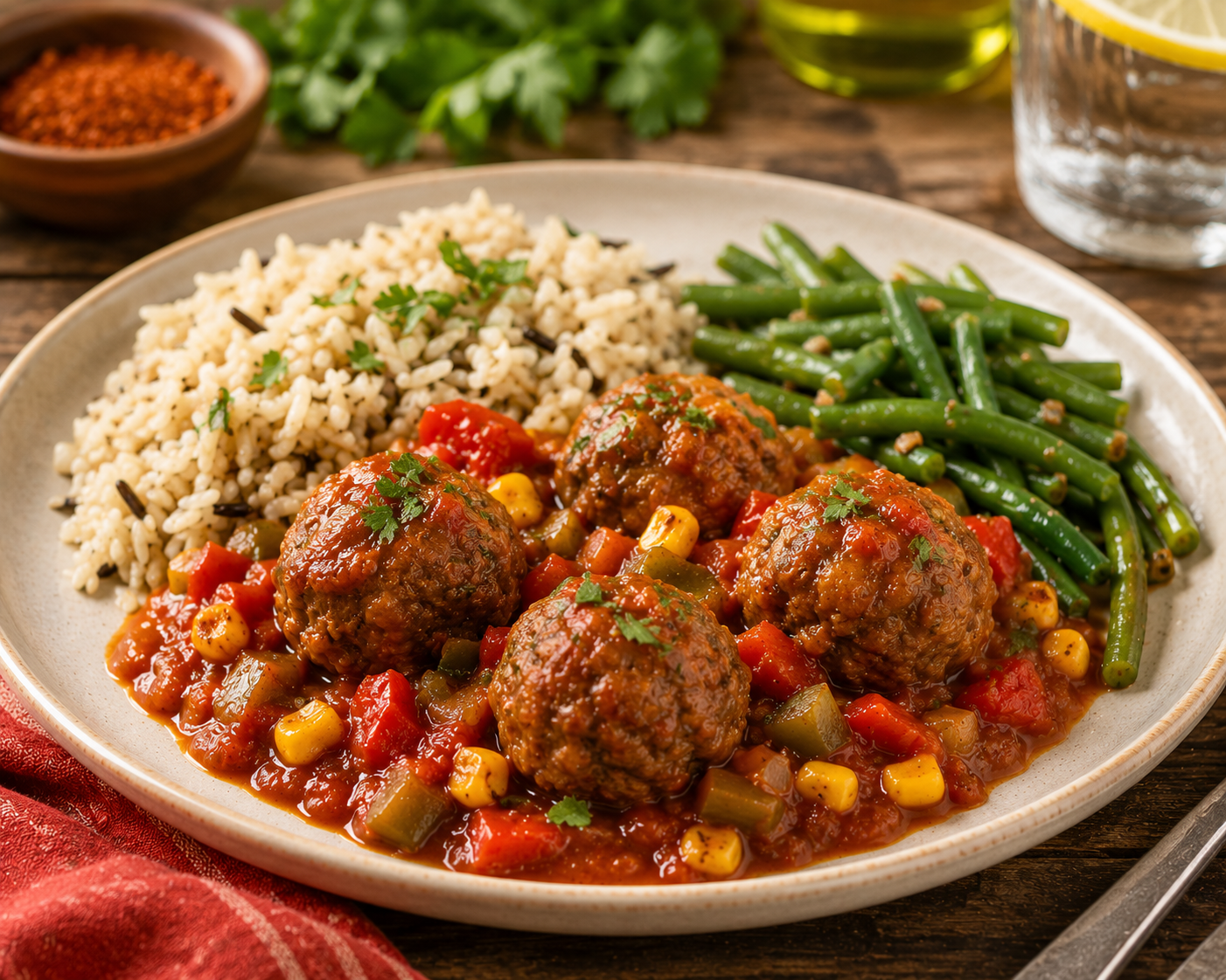 Boulettes de boeuf mexicaines