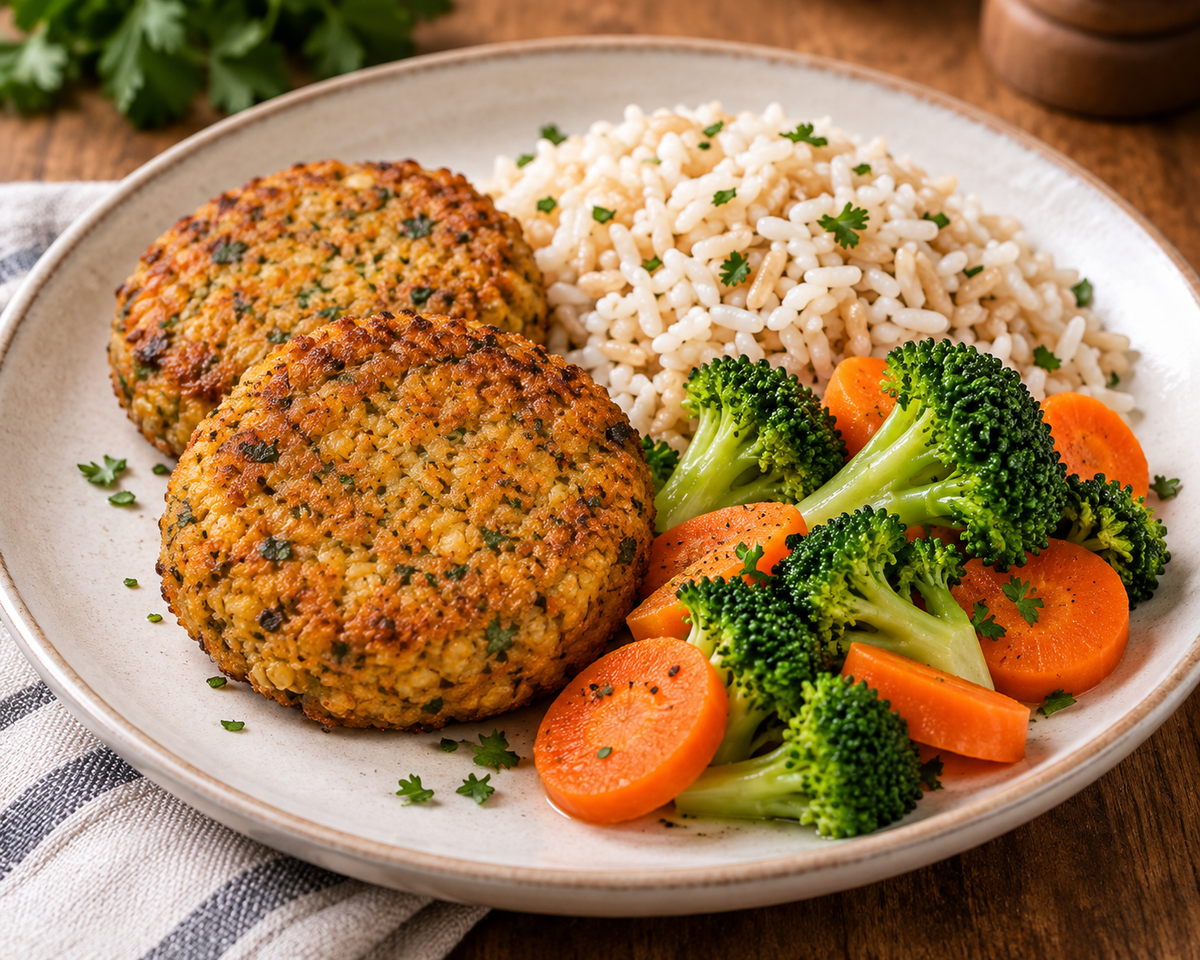 Croquette de pois chiches