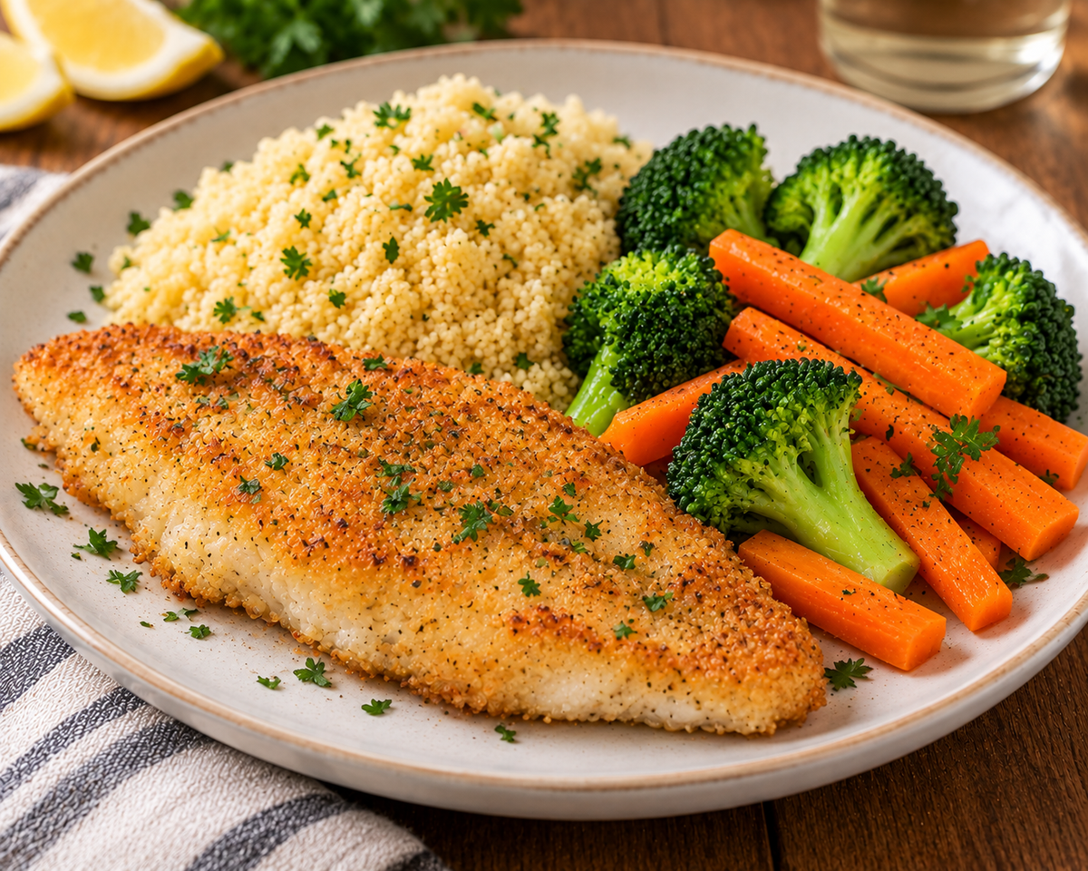 Filet de sole pané (Jusqu'à épuisement des stocks)