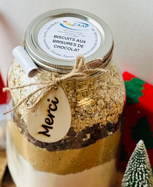 BISCUITS AUX BRISURES DE CHOCOLAT