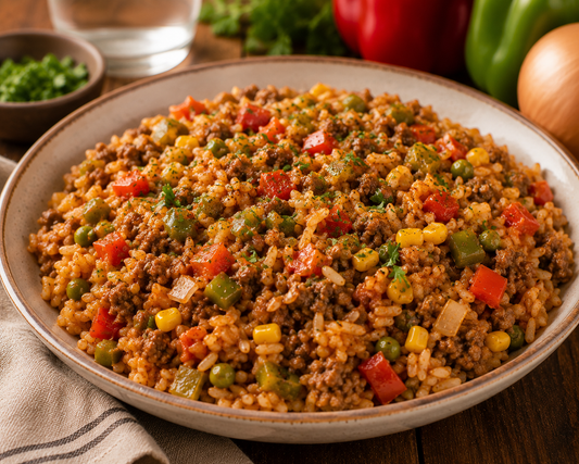Riz espagnol au boeuf (Jusqu'à épuisements des stocks)