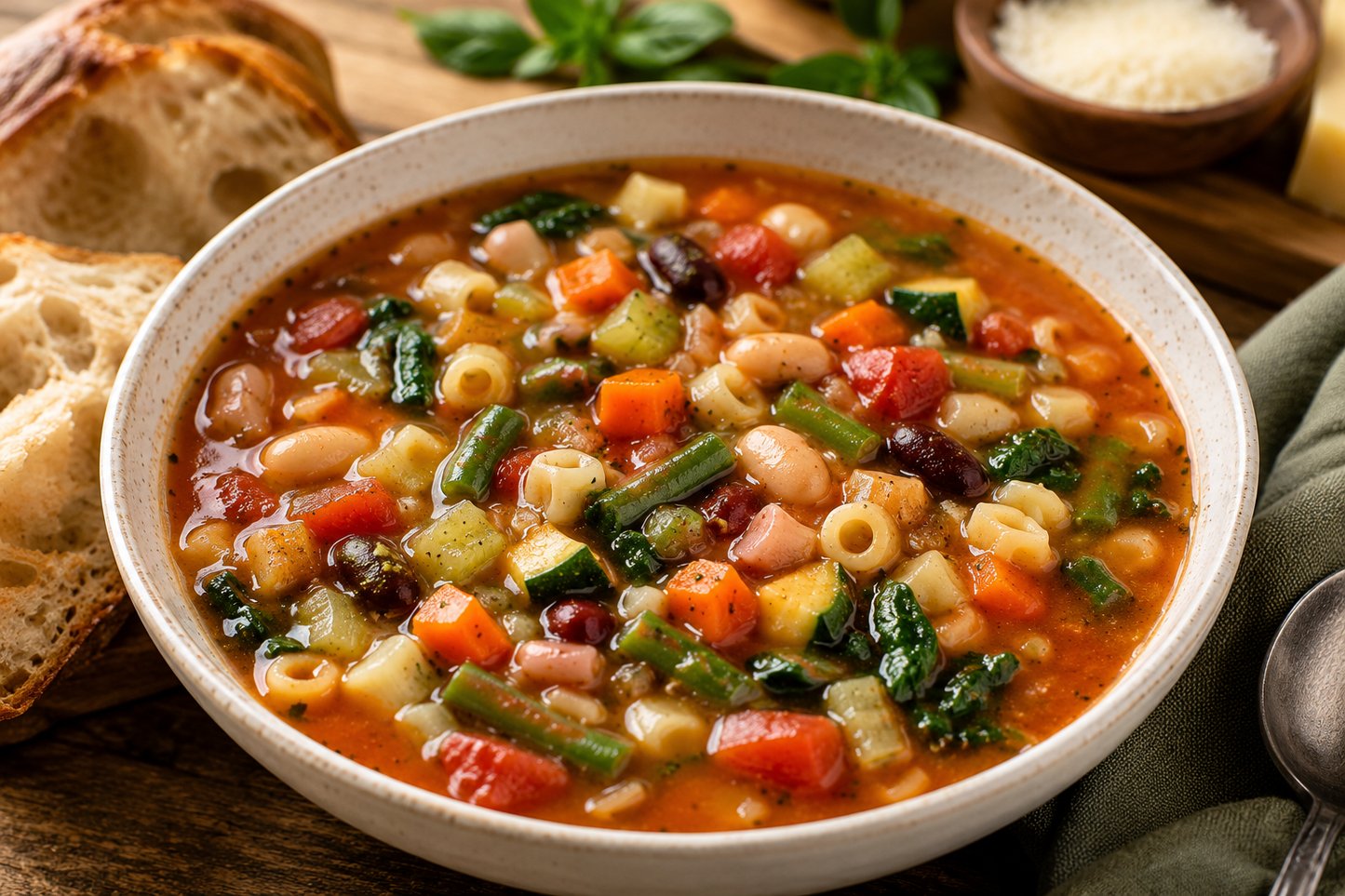 Soupe minestrone